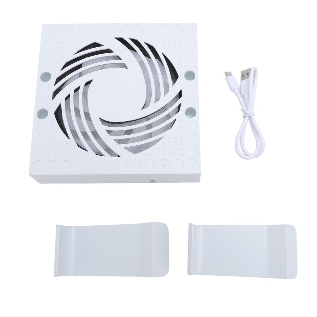 Cooling Fan for Series X Auto Speed Adjustable Game Console Dust Cover Filter Top Fan Cooling