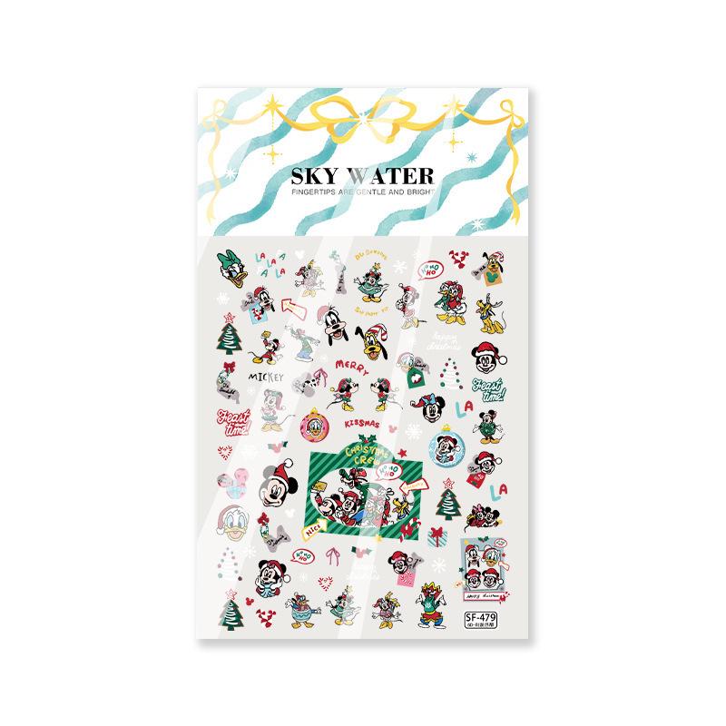 

Adhesive Stickers: Mickey Mouse & Donald Duck Diary-Themed Phone Case