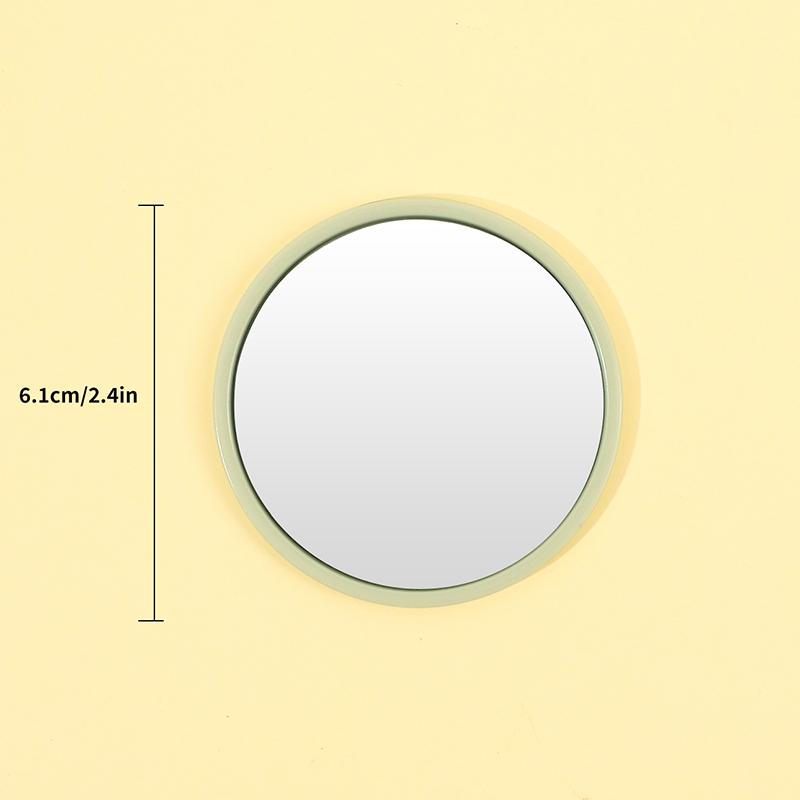 Circular Small Mirror Makeup Mirror Convenient To Carry Mini Pocketable Women's Portable Mirror Small Mirror Multifunctional Mir
