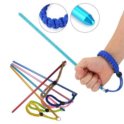 Diving Indicator Stick Aluminum Alloys Noise Maker Rod Pointers with Wrist Lanyard Diver Underwater Signaling Devices
