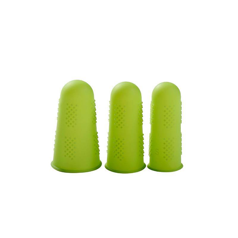3/5Pcs Anti-scalding non-slip silicone finger cover food-grade silicone fingertip protective cover high temperature resistant gloves