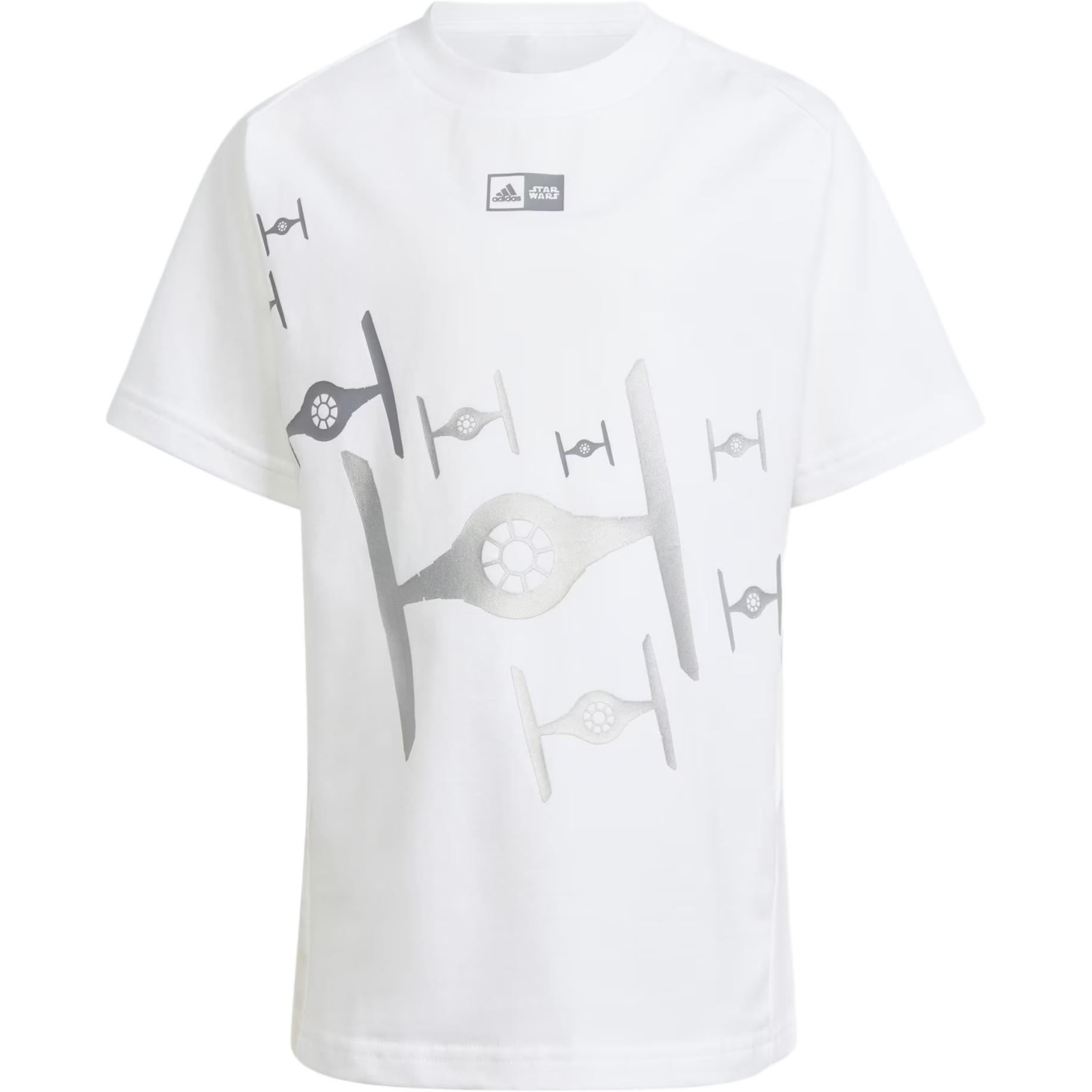 Adidas x STAR WARS ADIDAS X STAR WARS T Shirt White Kids  IS4556 104