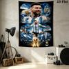 Messi Wall Tapestry Aesthetic Wall Hanging Printed Fabric Blanket Decorative Tapestries for Bedroom Living Room Home Decor