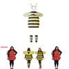 Bee And Ladybug Costume Set With Wings For Childrens Halloween Cosplay Party Fun