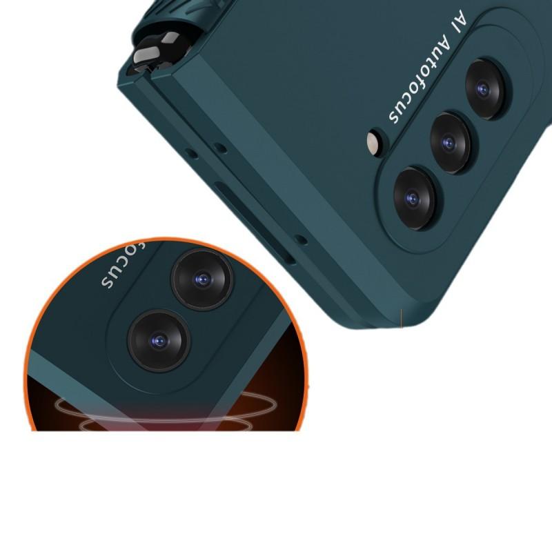 Slim TPUPC Foldable Phone Case Galaxy Z Fold 5 4 2 - Full Coverage Protective Cover With Hinge Support