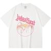 230 Gsm 100% Cotton Heavy Metal T-Shirt  Rock Band Popular Music Print Unisex Heavy Cotton T Shirt