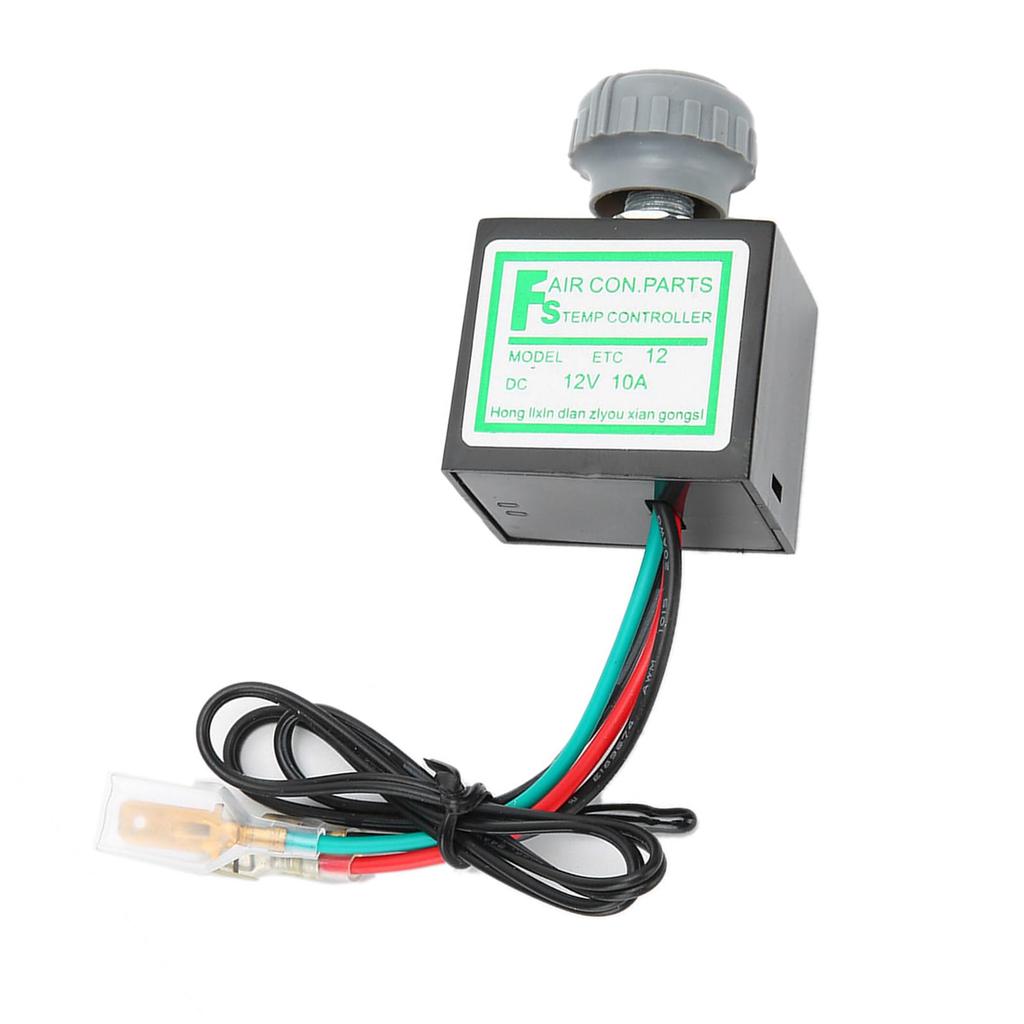 10A Car Air Conditioner Electronic Thermostat Switch Temperature Control Auto Accessories, 100% Brand New