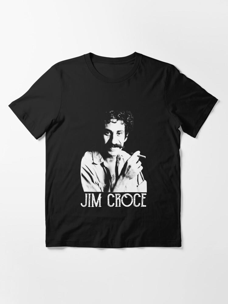 Jim Croce Jim Croce - White Stencil Perfect Gift Men Women Essential T-Shirt