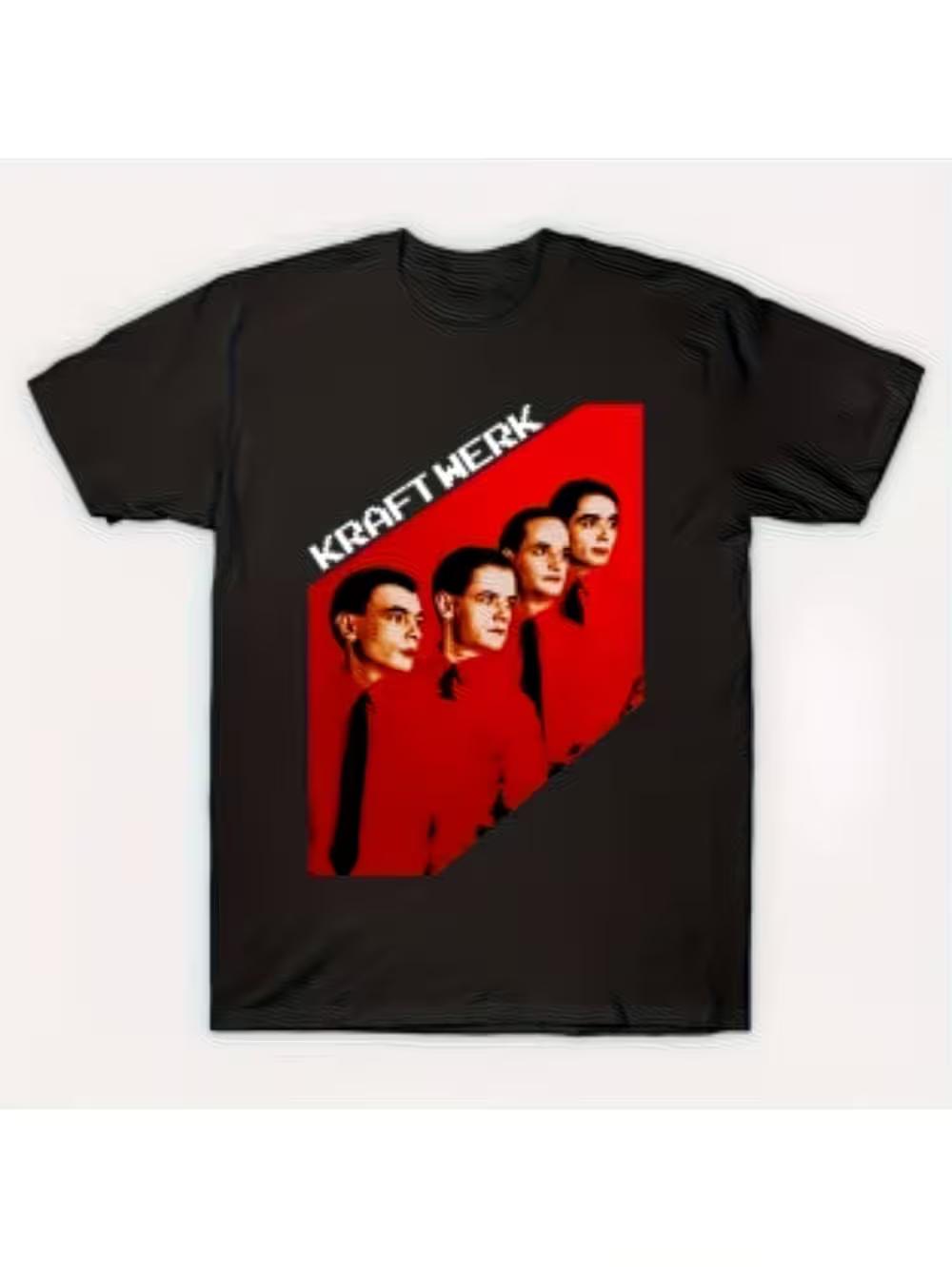 Men S Kraftwerk Graphic T-Shirt - Retro Style S