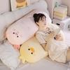 Cute Long Pig Duck Plush Toys Stuffed Soft Pause Office Nap Doll Bed Sleepping Pillow Home Decor Birthday Gifts