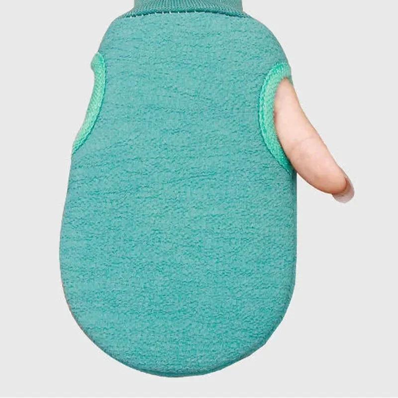 Exfoliating Bath Shower Gloves Dead Skin Removal Spa Massage Body Scrub Towel for Healthy Skin