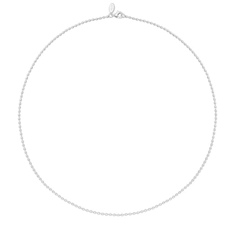 verte [925 silver] Un.silver.101 / mini rizi necklace (long ver.)