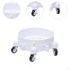 Car Wash Bucket Dolly with 5 Roll Casters Premium Pail Stand Multifunctional Easy to Transport