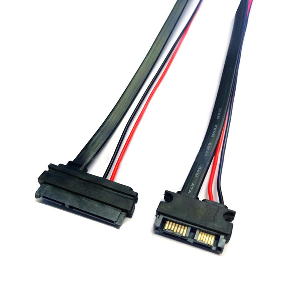 11.8" SATA Adapter Cable Cord Hard Drive Data Line for HDD SSD Optical Drive