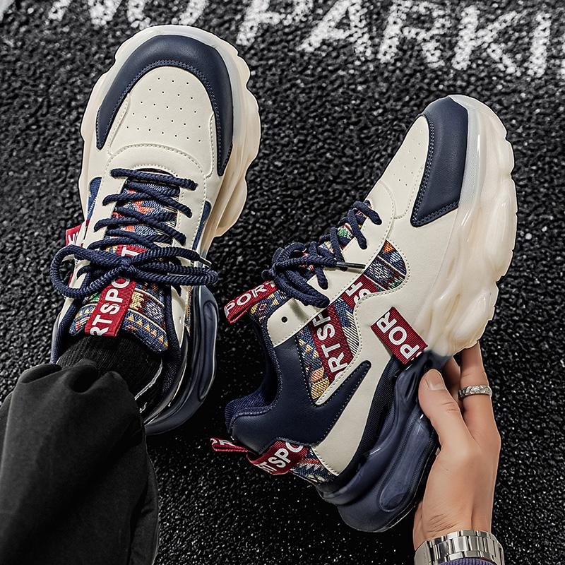 

Men s shoes cold sticky casual sneakers platform dad shoes 44