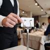 Party Dekoration Edelstahl Tisch Nummern Halter U-Form Verdickt Kartenhalter Rutschfeste Basis 7,9 Zoll Menü Clip Ständer Restaurant