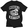 Male Graphic Short Sleeve T Shirt NEW MONGOL MC NATION USA MOTORCLYCLE CLUB Black TShirts TEE SXL Unisexga Vintage Anime Clothes