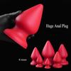 6 Sizes Huge Anal Plug Comfortable Silicone Anal Dildo Suction Cup Big Butt Plug,Anal Dilator Adult Anal Sex Toys for Women Anus