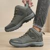 New PU Leather Men's Snake Breathable Casual Comfortable Walking Shoes Non Slip Outdoor Hiking Fashion Men's Shoes