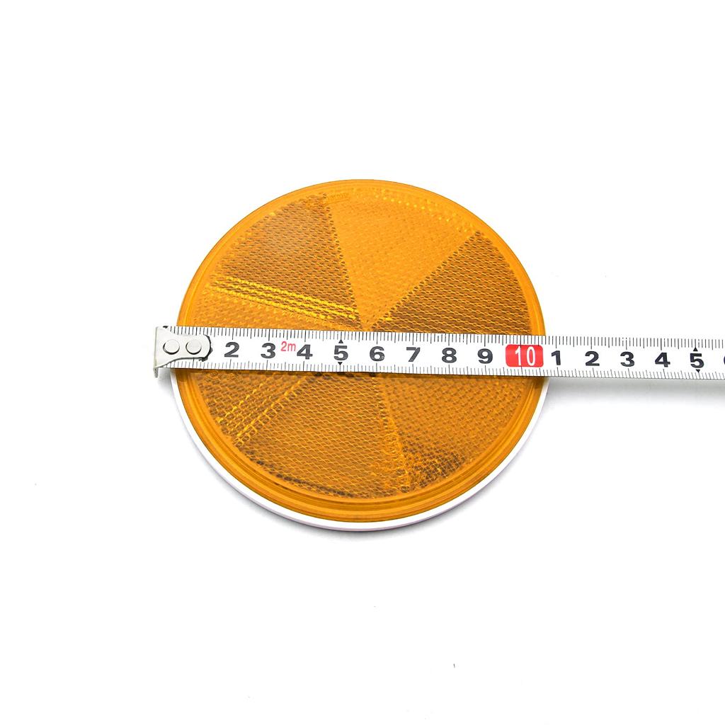 MFC PRO Yellow, Round Diameter 4.2 Inches (108 Mm), 2 Reflectors, Card Trailer, General