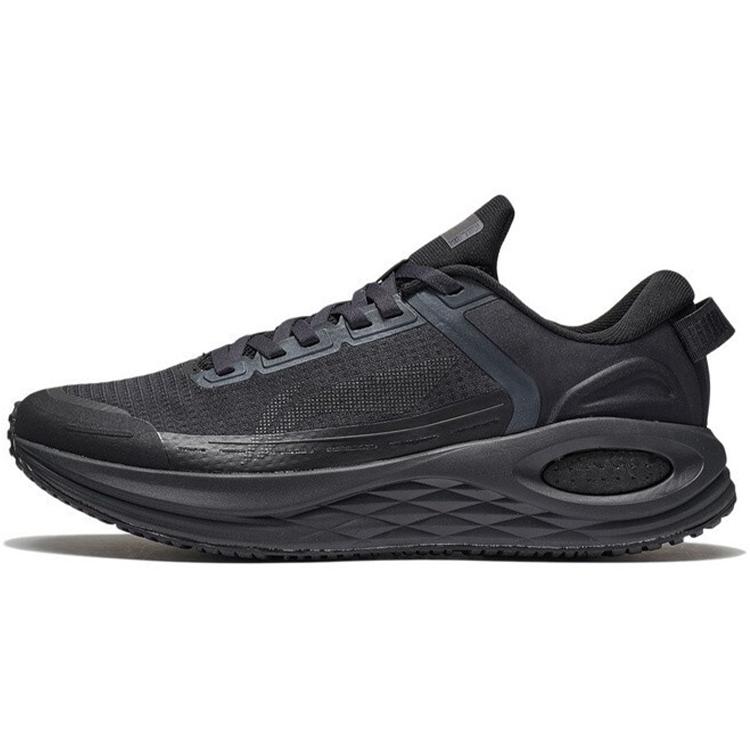 New LINING Furious Rider 6.0 Essential Running Shoes Men Low Top Phantom Black ARZS003-5