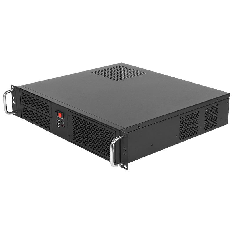2U Rackmount Industrial PC Case for mATX Servers & Network Security