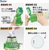 Two-Way Stainless Steel Sports Water Bottle with One-Touch Cup, 470ml (Direct Drinking) and 430ml (Cup Drinking) Set (Water Bottle, Name Sticker)
