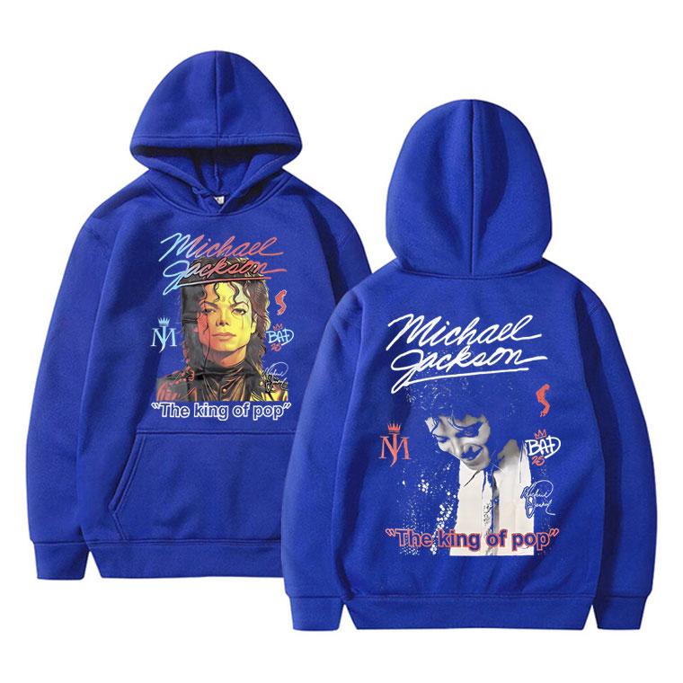 Classic Vintage Michajackson Graphics Hoodie Men Women Hip Hop Punk Rock Sweatshirt Male Gothic Harajuku Oversized Hoodies
