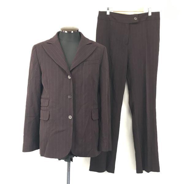 

CAROLL / Комплект брючного костюма Осень-Зима / На подкладке [Женский L / 42 / Фиолетовый оттенок] Жакет / Комплект