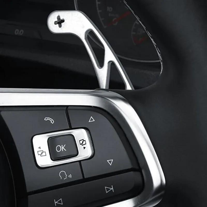 For Volkswagen Golf MK7 Polo GTI/GTD/GTE/R R-line Pair Car Steering Wheel Shift Paddle Extend DSG Gear Shifter Paddle Extension