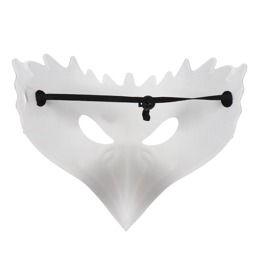 PU Leather Halloween Eagle Mask with Elastic Belt Full Face Animal Cosplay Mask Funny Headgear Masquerade Face Masks