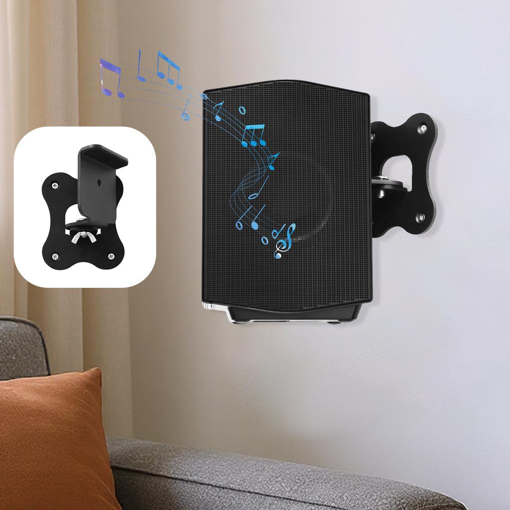 1 Pc Home Theater Surround Wall Bracket Metal Wall Mounted Holder Screws Included for Samsung HW-Q990F Speaker Accessories