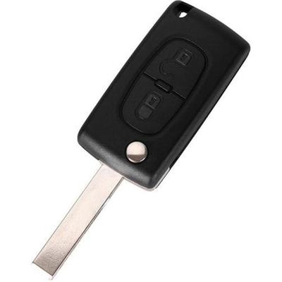 Peugeot 207 307 308 3008 5008 807 Expert Partner C2 C3 C4 C8 Berlingo Jumpy için Anahtarlık - CE0523 - 2 Düğmeli®