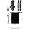 WEST BIKING Portable Ratchet Wrench Kit Multifunction Bicycle Tools 14 In 1 Multitool Set Tyre Lever MTB Road Bike Gadgets