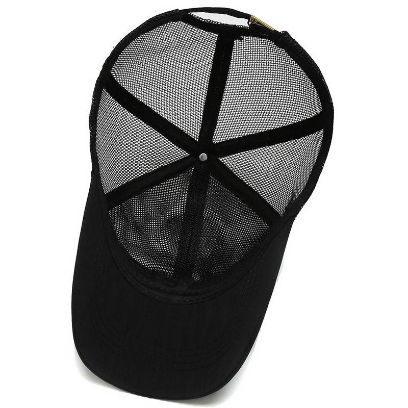 Hut Herren Sommer Sonnenschutzhut Outdoor Mesh Atmungsaktiver Hut Baseballkappe Mesh Sonnenhut Angeln Entenschnabelhut