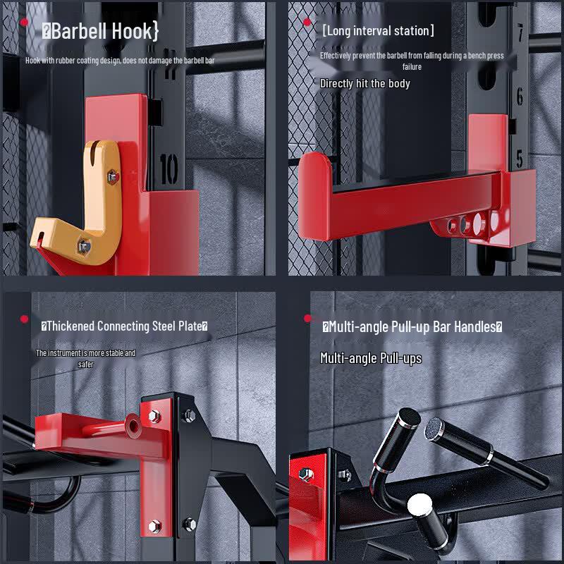 Yueji Hu Professional Half-Frame Power Rack