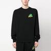 OFF WHITE Brush Arrows Skate Crewneck OMBA057S23FLE0011084