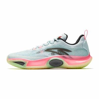 Fong Mang 2 Stoßdämpfung Verschleißfest Anti-Roll Low Top Stickstoff-Technologie Mittelfuß TPU Basketballschuhe Herren Basketballschuhe 112531604Q-2
