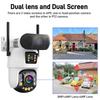 ICsee 6-Inch 50x Optical Zoom Binocular Surveillance Camera with Metal Shell and 4G Connectivity