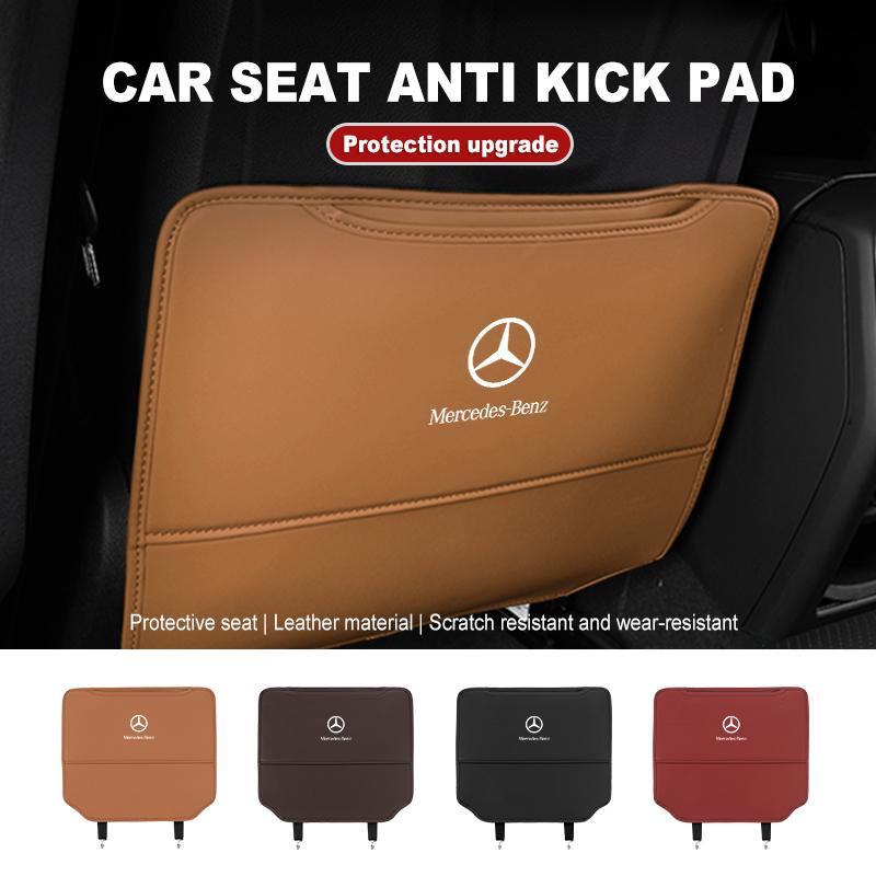 Car Seat Back Protector Anti Pad Anti kick pad Accessorie For Mercedes Benz W202 W212 W126 W140 W168 W177 CLS GLE GLC GLS CLA