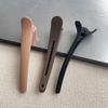 Elastic Lacquer Duckbill Hair Clips - Small Size for Salon, Hair Bun, Bangs, and Sides.