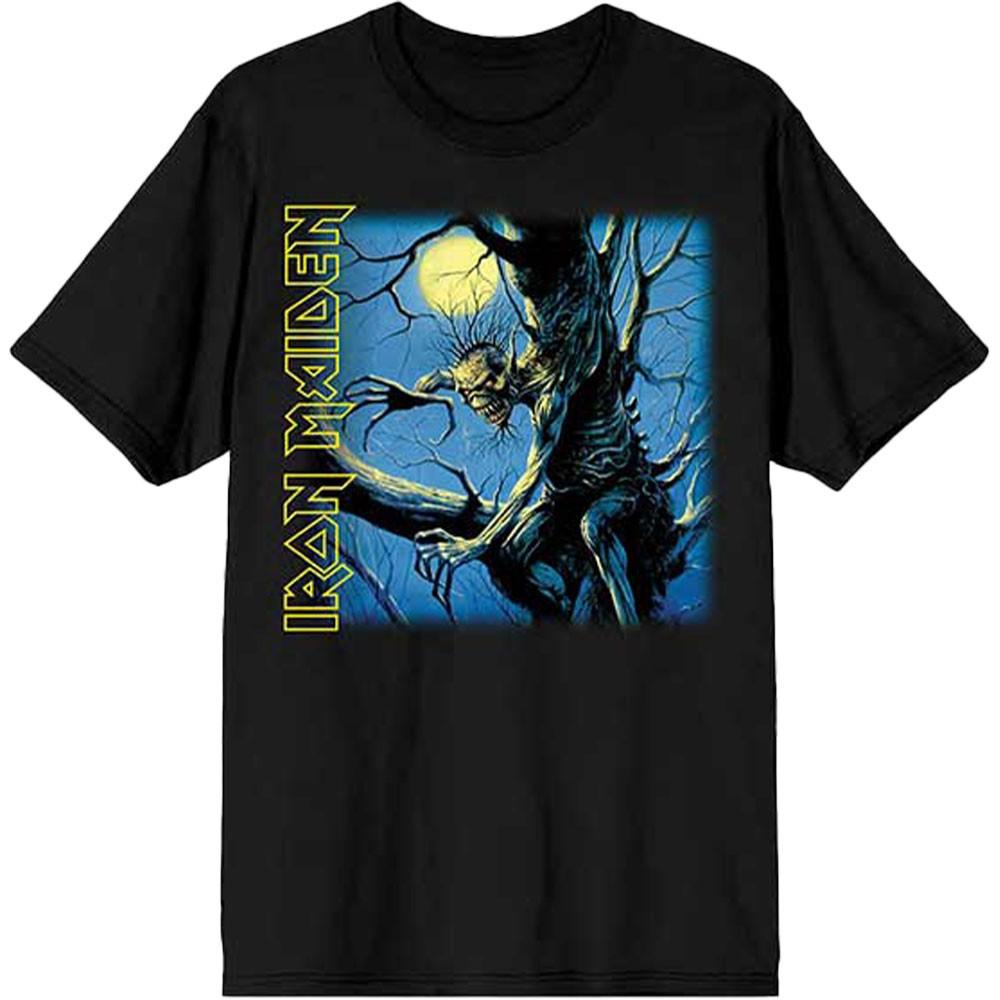 Men's Iron Maiden Fear Of The Dark Album Tracklisting T-shirt  Black