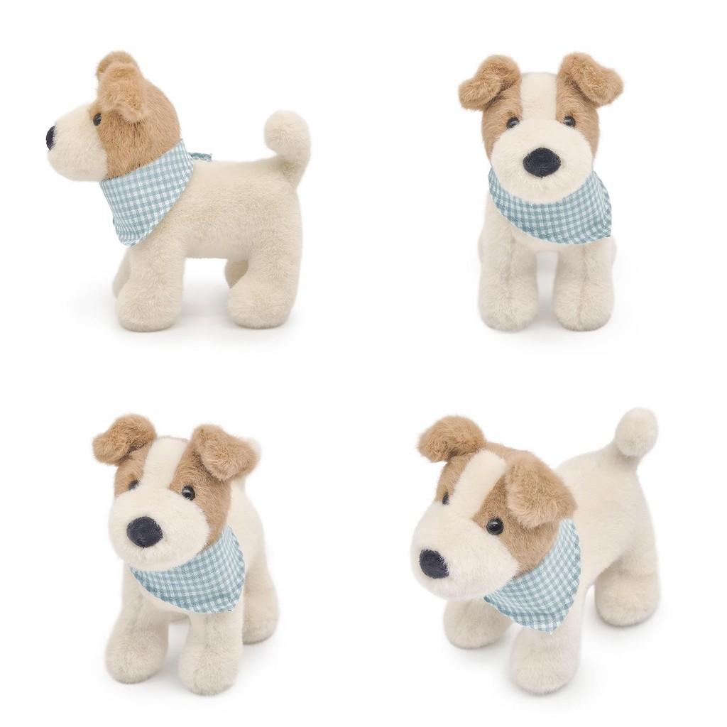 Fox Plush Terrier Toy Animal Dog Stuffed Doll Room Decoration Kids Gift 18cm
