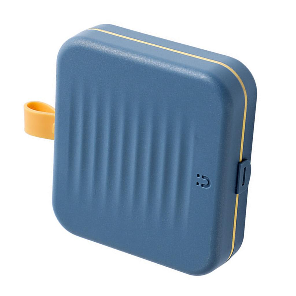 Magnetic Suction Sewing Box Portable Small Double Layer Magnetic Sewing Box Kit for Home Dormitory