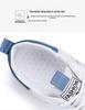 2024 Men's Trendy White Breathable Mesh Sneakers: Summer Casual, Wear-Resistant Sports Shoes