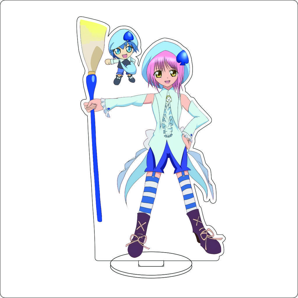 16CM Anime Shugo Chara Cosplay Acrylic Stand Ornaments Hinamori Amu Tsukiyomi Ikuto Hotori Tadase Figure Stand Halloween Gifts