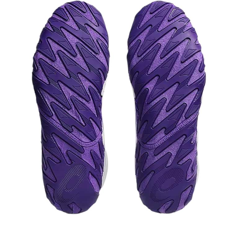 Men's Sneakers ASICS AGGRESSOR 6 Training Shoes Men's Mid-top White/Bright Amethyst