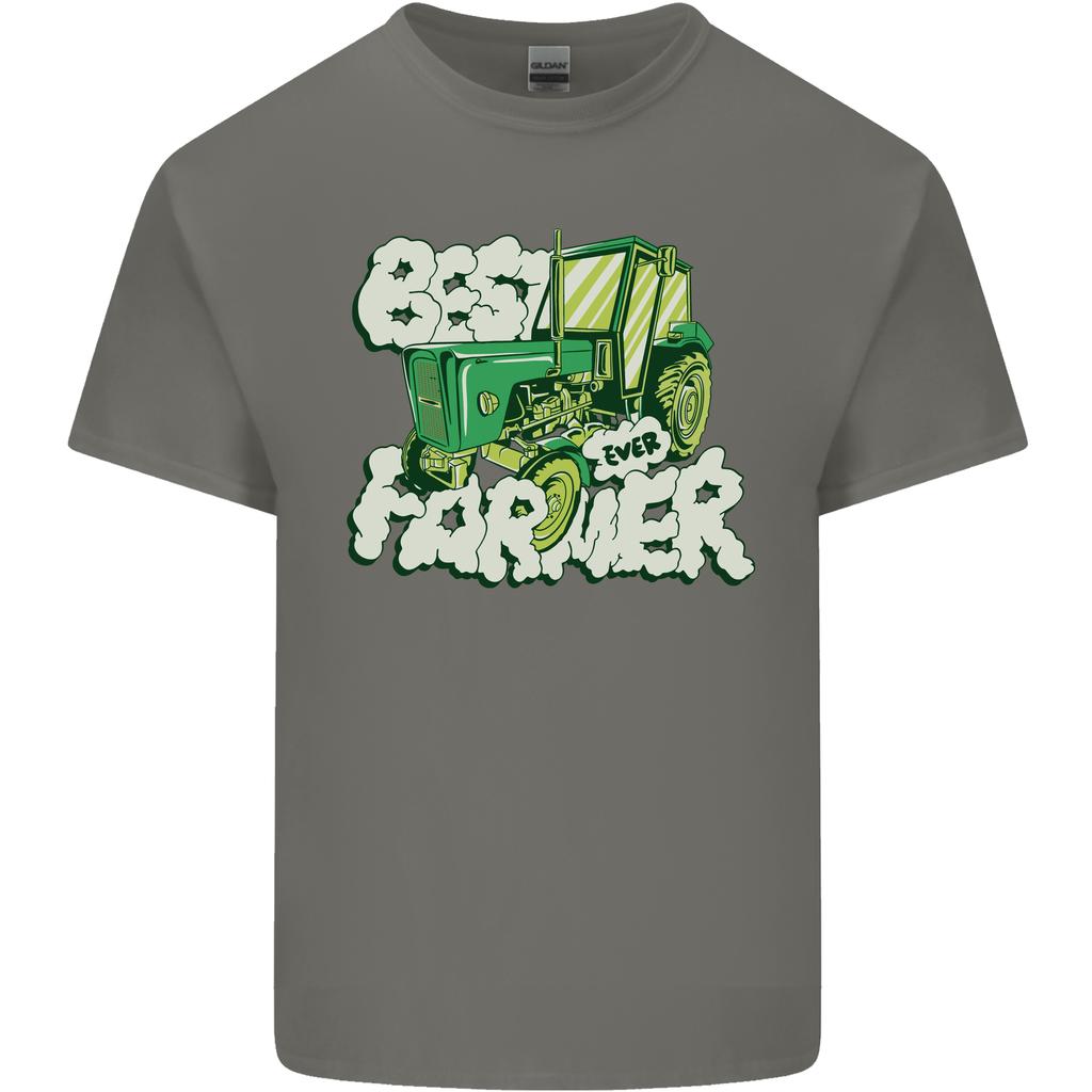 Best Farmer Ever Farming Fathers Day Unisexs Light Cotton TShirt