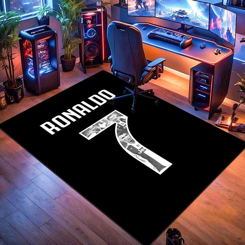 Ronaldo's Legacy: Number Journey carpet Doormat Living room and bedroom mats Art Office chair cushion Doormat