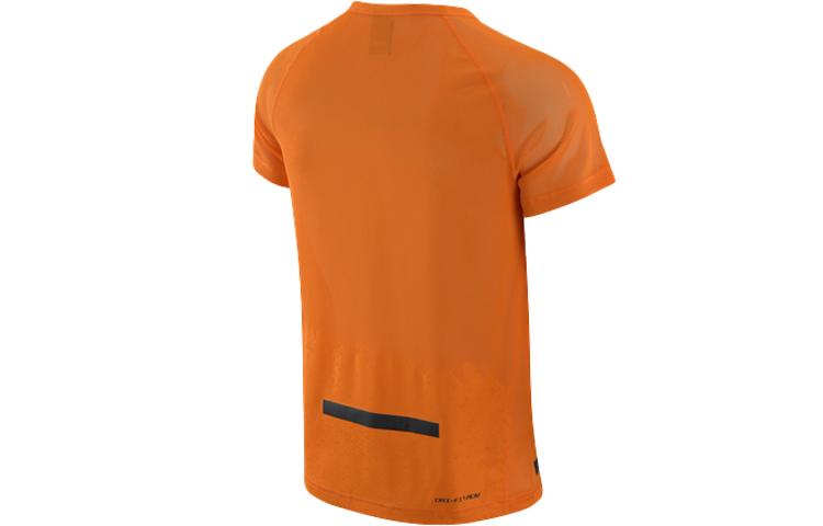 Nike Running T Shirt Men's Bright Orange DX0854-836